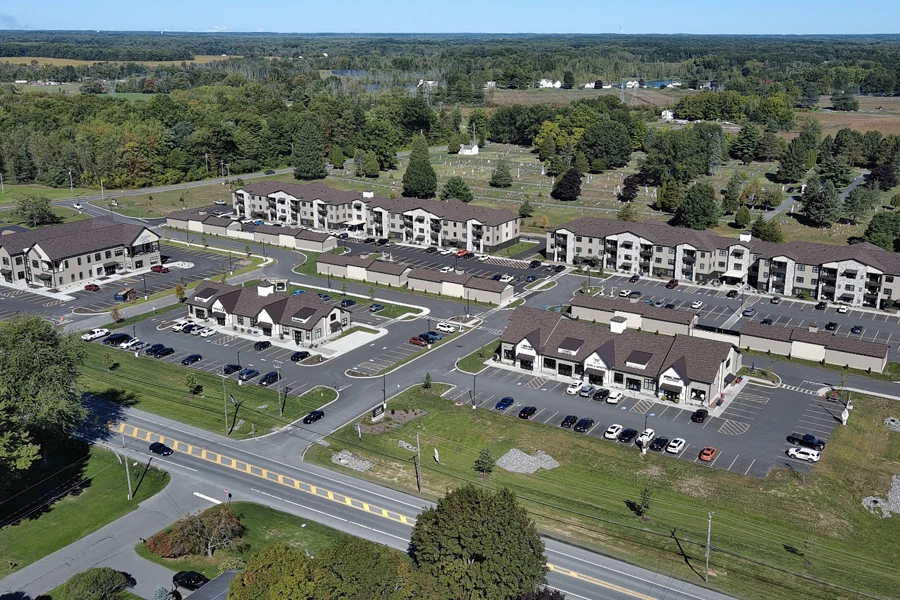 Clay Marketplace featuring David's Landing Drone Shot